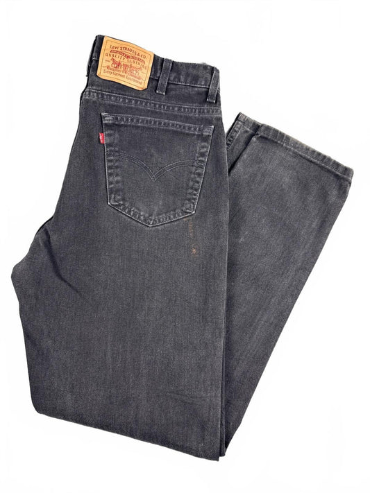Levi's Black Denim Jeans with Classic Fit W34 L32