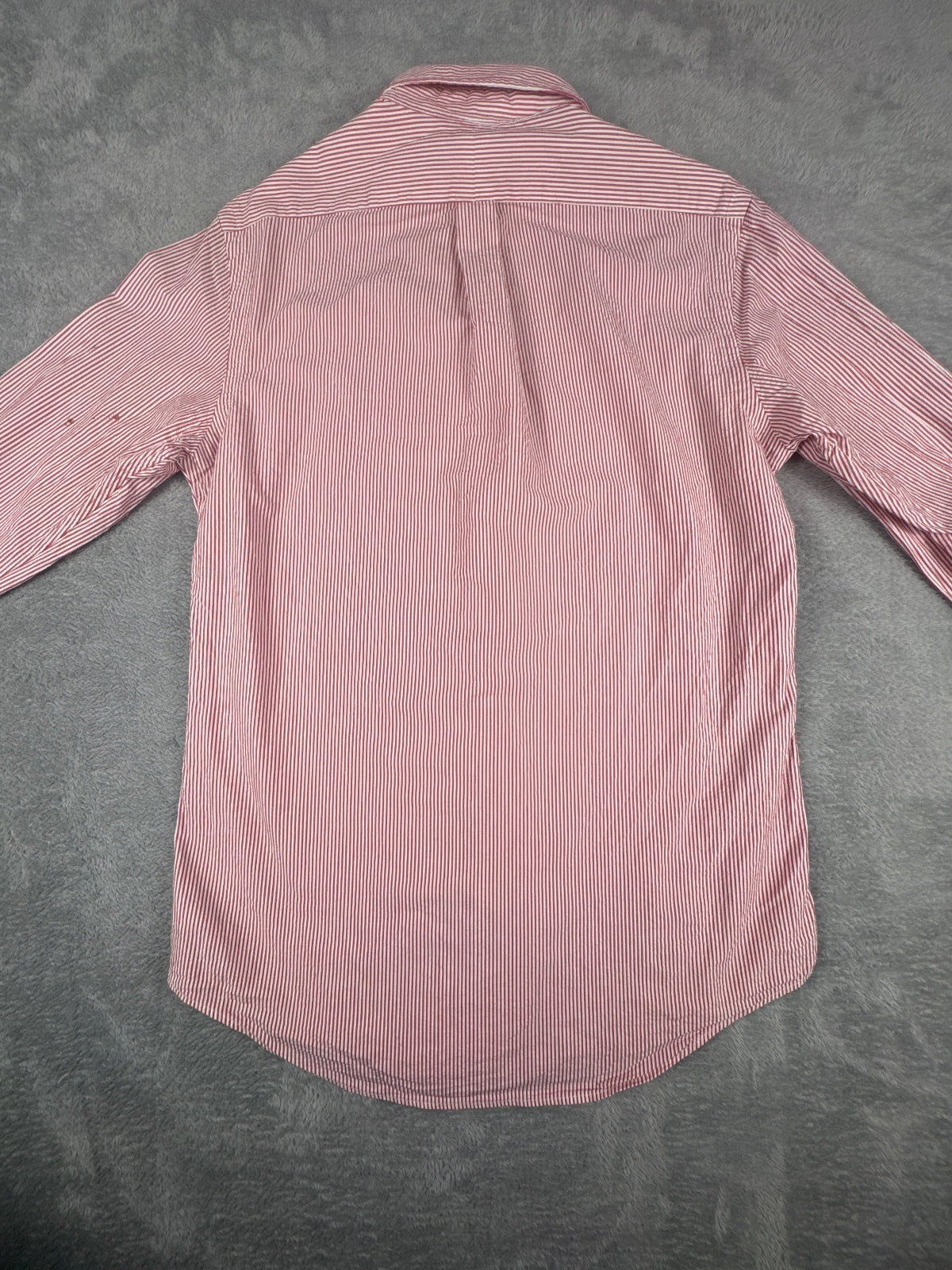 Ralph Lauren Classic Fit Striped Red and White Shirt Size S