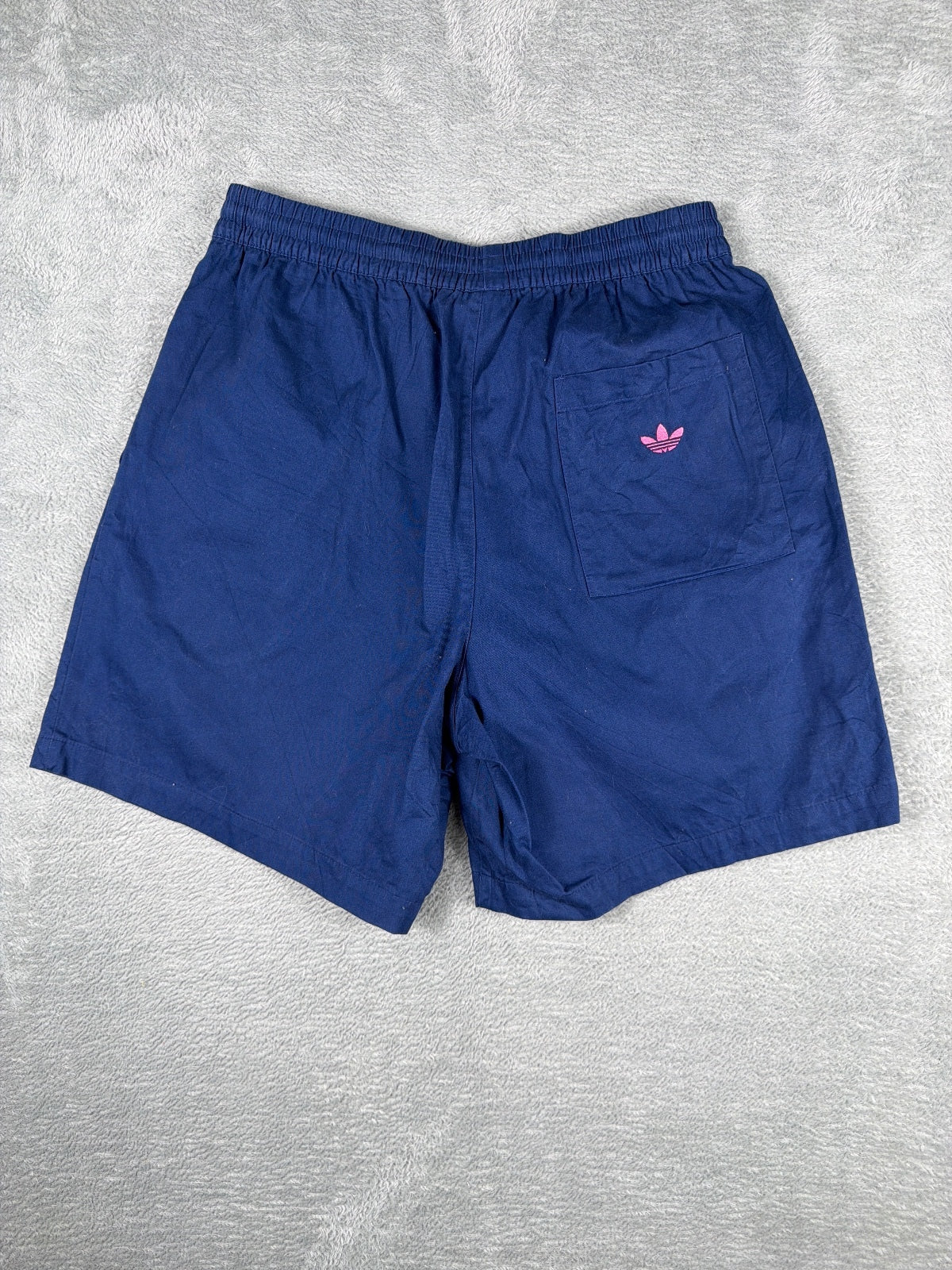 Vintage Retro Adidas Blue Shorts W34
