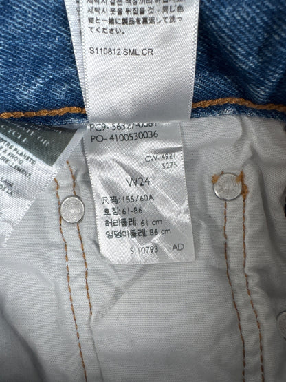 Levi's Premium Capital E 501 Distressed Denim Shorts W24