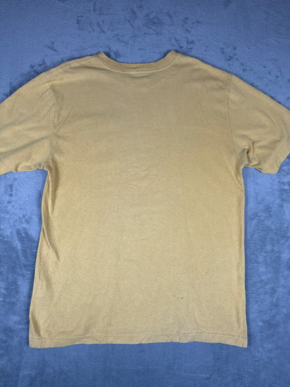 Vintage Carhartt Workwear Yellow Pocket T-Shirt - Large