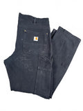 Carhartt Women’s Straight Fit Black Work Trousers Size 8R