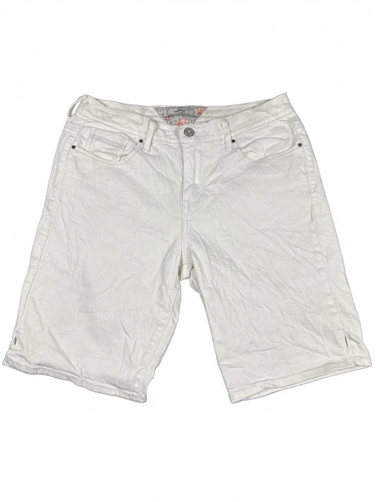 Levi's White Denim Bermuda Shorts W30 (approx)