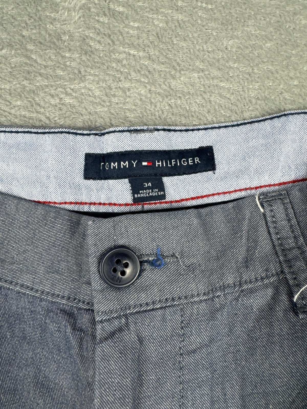 Tommy Hilfiger Men's Grey Casual Shorts W34
