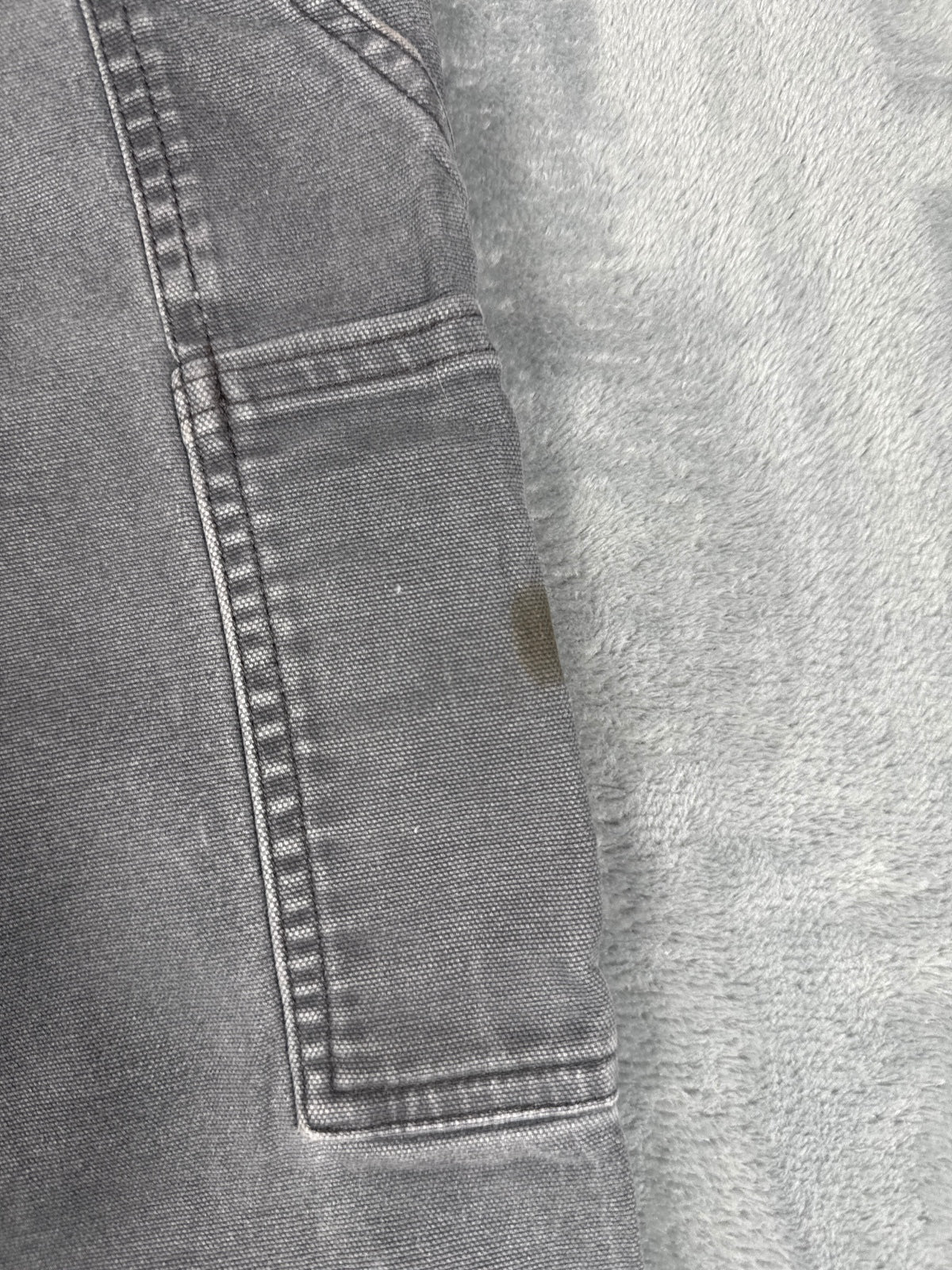 Dickies Grey Carpenter Work Trousers with Utility Pocket W32