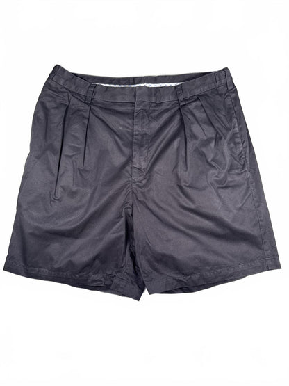 Vintage Tommy Hilfiger Men's Black Cotton Chino Shorts - W40