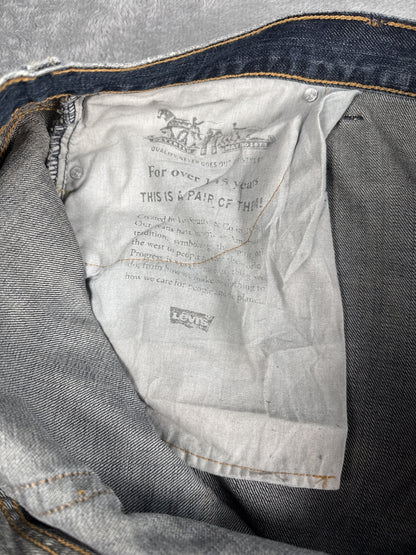 Classic Vintage Levi's 550 Men's Denim Shorts Blue - W50
