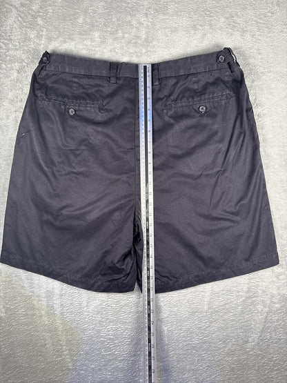 Vintage Tommy Hilfiger Men's Black Cotton Chino Shorts - W40